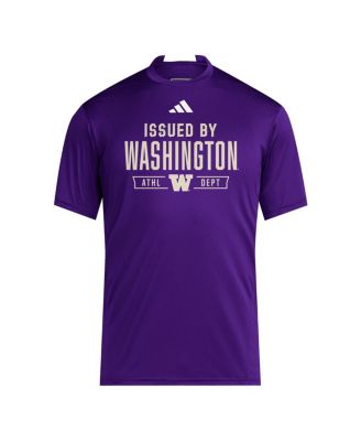 Men's Purple Washington Huskies 2025 Training Performance Team T-Shirt