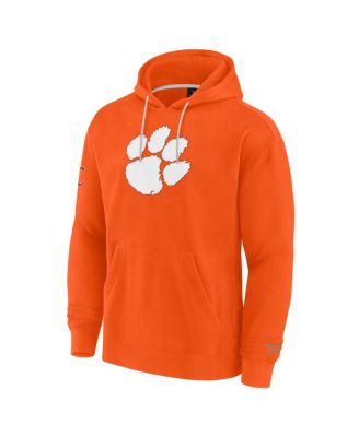 Men's Orange Clemson Tigers Elements Pace Pullover Hoodie