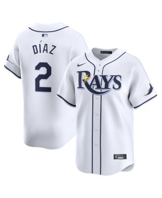 Nike - Men's Yandy Diaz White Tampa Bay Rays Home Limited Player Jersey