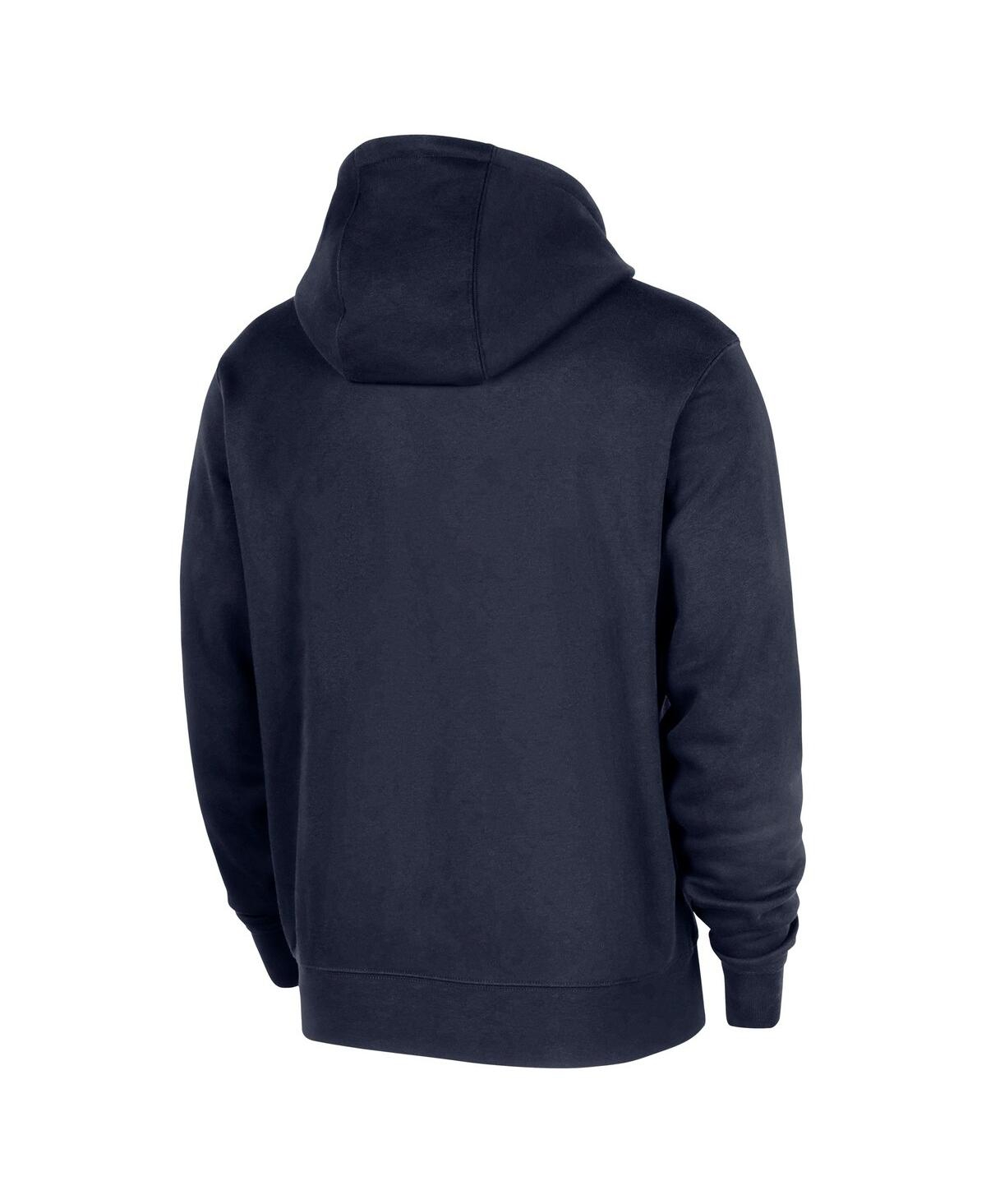Nike Men's Navy La Clippers 2025/26 Authentic Practice Club Pullover Hoodie In Blue