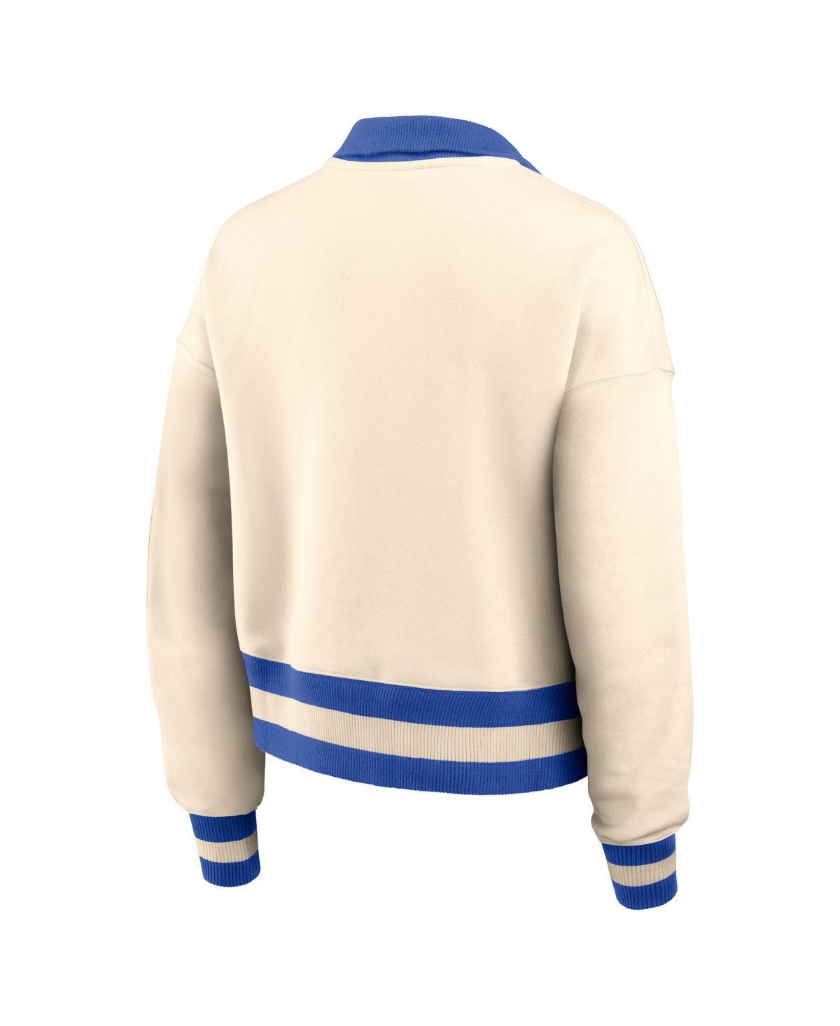 Nike Tan Duke Blue Devils Legacy Half-zip Sweatshirt In White