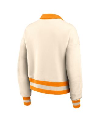 Women's Tan Tennessee Volunteers Legacy Half-Zip Sweatshirt