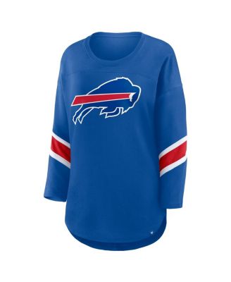 Women's Royal Buffalo Bills Redzone 3/4-Sleeve T-Shirt