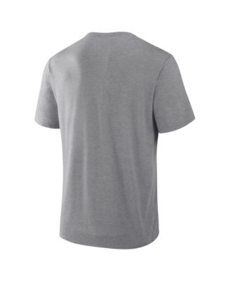 Men's Heather Gray Green Bay Packers First Down Tribute Tri-Blend T-Shirt