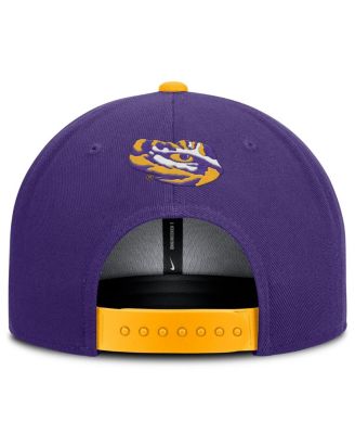 Men's Purple/Gold LSU Tigers 2025 On-Field Patch Pro Dri-FIT Snapback Hat