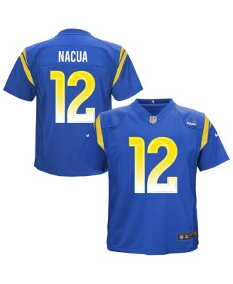 Nike - Preschool Puka Nacua Royal Los Angeles Rams Team Player Game Jersey