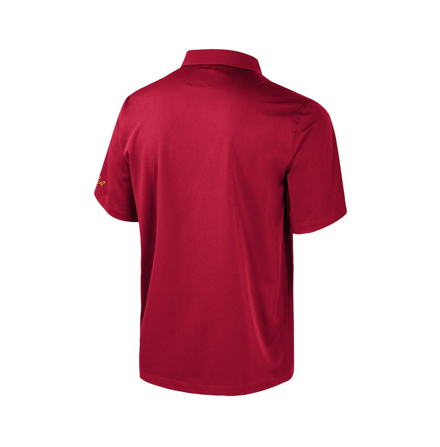Мужская рубашка Colosseum Cardinal Iowa State Cyclones Strike Bowling Button-Up — фото 3