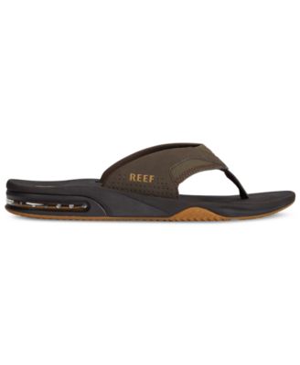 reef men's fanning thong sandals with bottle opener