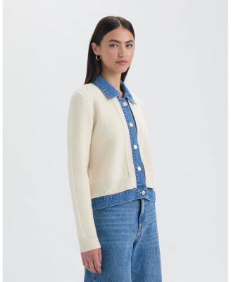 Women's Sweater Jean Jacket