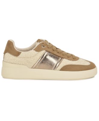 Linehan Round Toe Lace-Up Sneakers