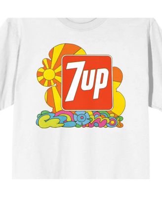 Men's Logo Colorful doodle White Short Sleeve Adult T-Shirt