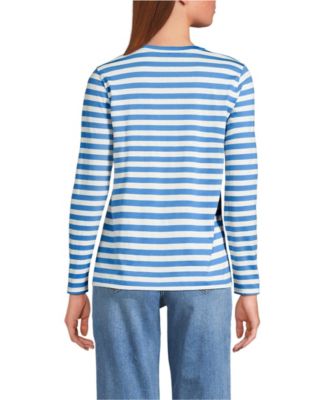 Women's Supima Cotton Long Sleeve V-Neck T-Shirt