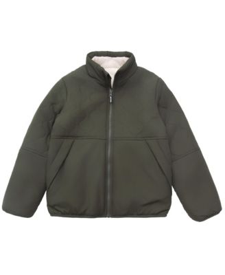Little and Big Boys' Reversible Lightweight Fleece Jacket