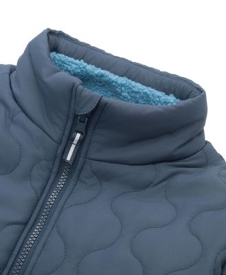 Little and Big Boys' Reversible Lightweight Fleece Jacket