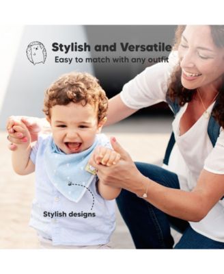 8pk Baby Bandana Bibs, Baby Drool Bibs for Baby Girl, Boy, Baby Bibs for Infant, Newborn