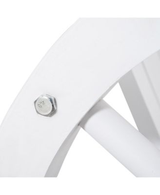 Adirondack Rocking Chair with Slatted Design,