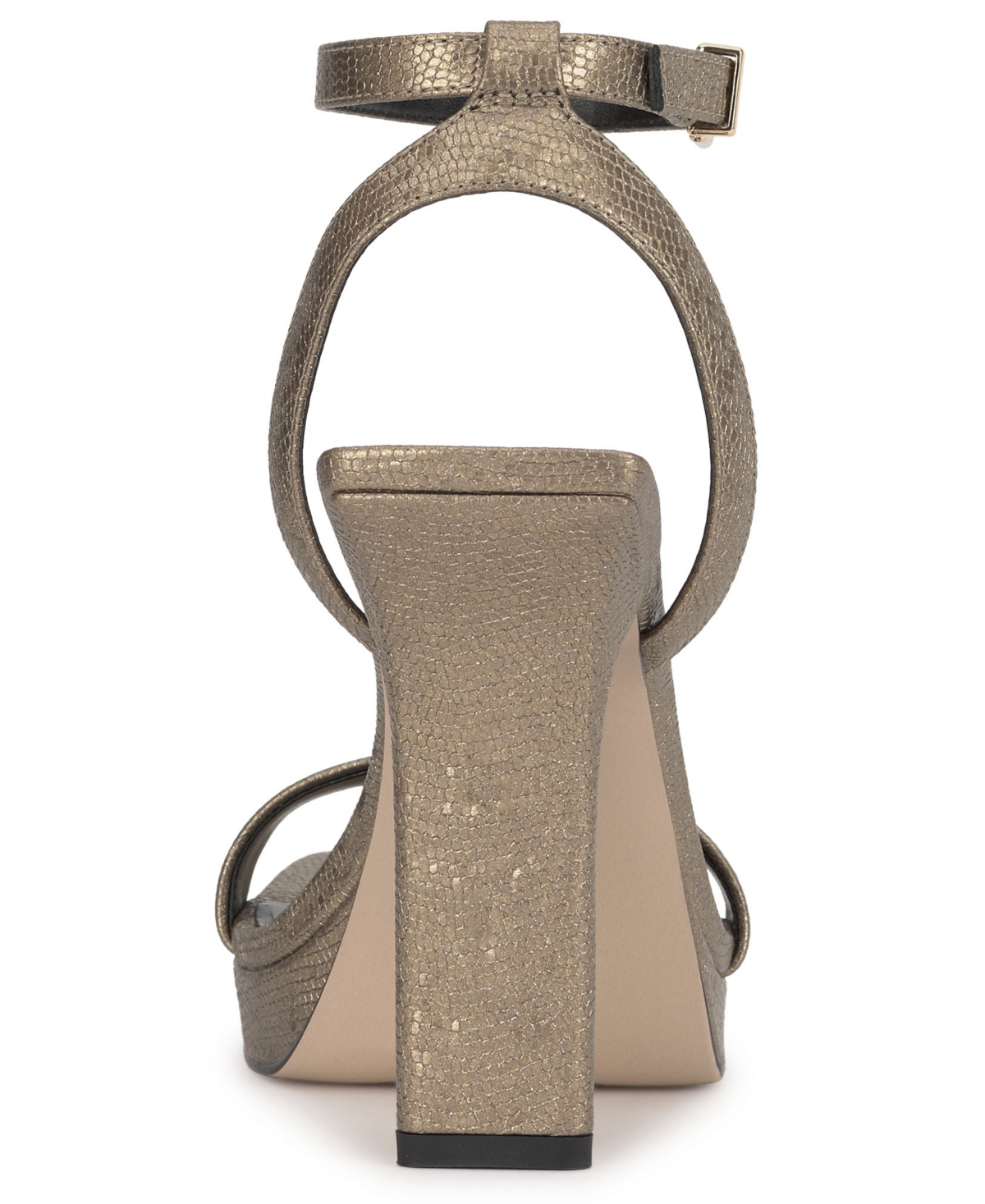 Jessica Simpson Adonia Ankle Strap Platform Sandal In Gray