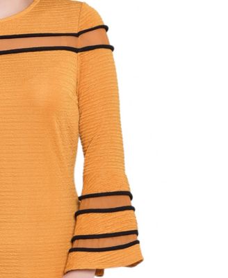 Women's Long Bell Sleeve Dress