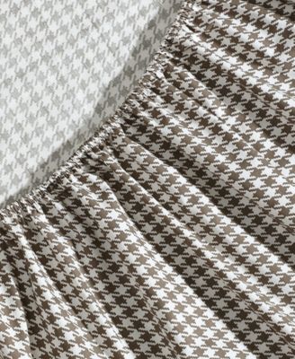 Printed 100% Cotton Percale 4-Pc. Sheet Set, Queen