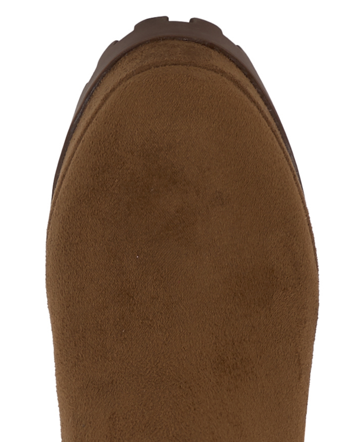 Jessica Simpson Imerald Faux Shearling Knee High Platform Boot In Brown