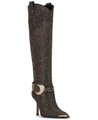 Women's Kenzin Tall Western Buckle Dress Boots