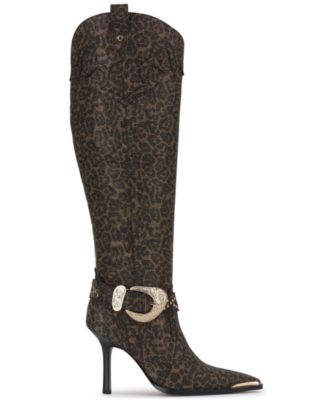 Women's Kenzin Tall Western Buckle Dress Boots