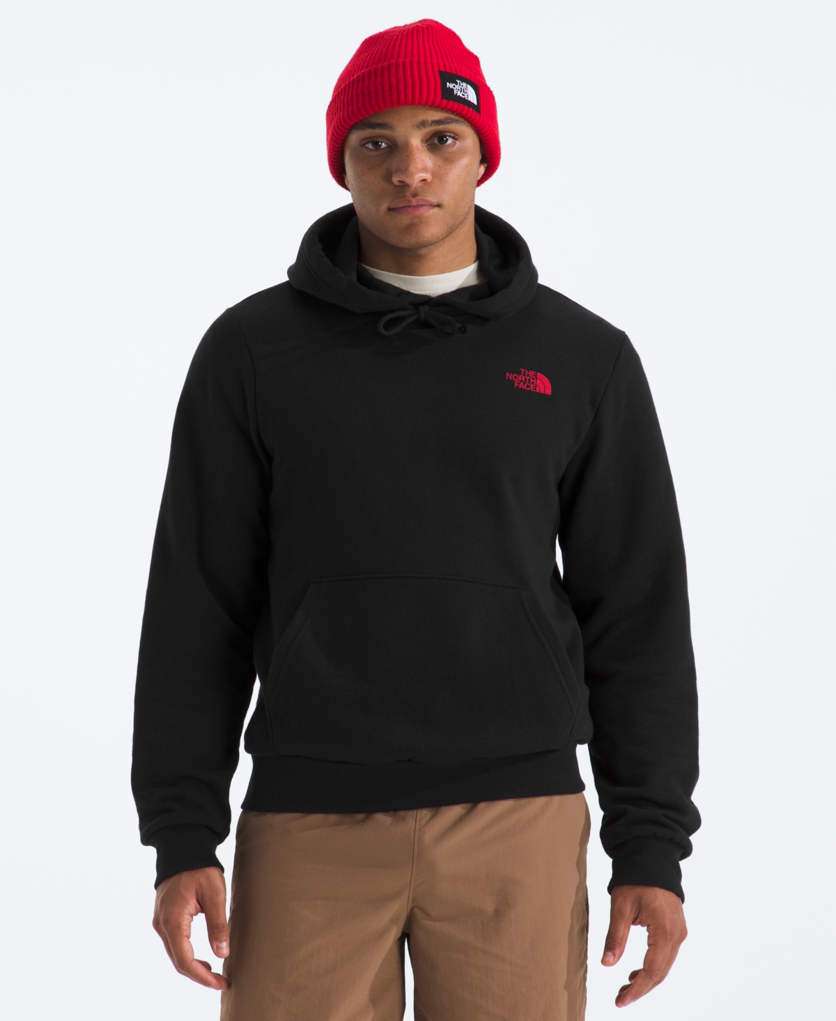The North Face Men's Evolution Mountain Woods Graphic Hoodie In Black