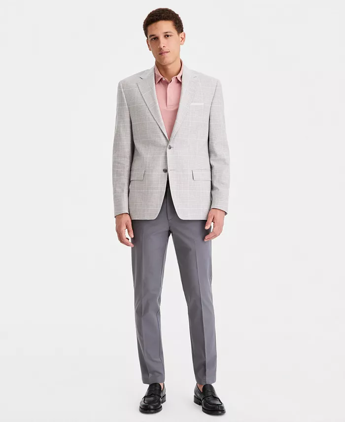 Men's Classic-Fit Linen-Blend Blazer - thumbnail 4