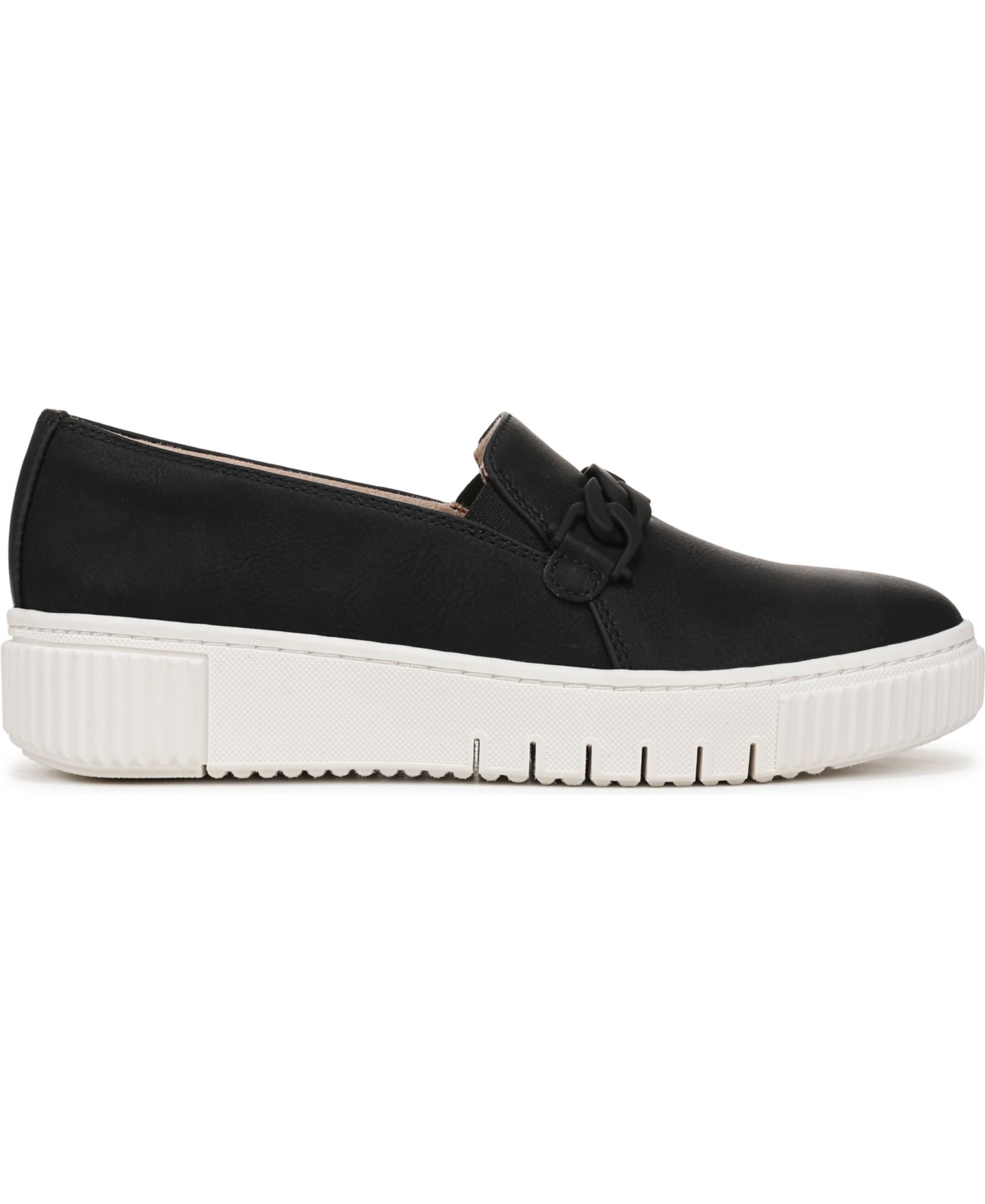 Женские кроссовки Naturalizer Trish Slip-On, цвет: Чёрная искусственная кожа — фото 2