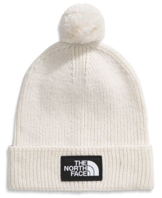 Men's Logo Box Pom Beanie