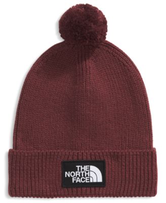 Men's Logo Box Pom Beanie