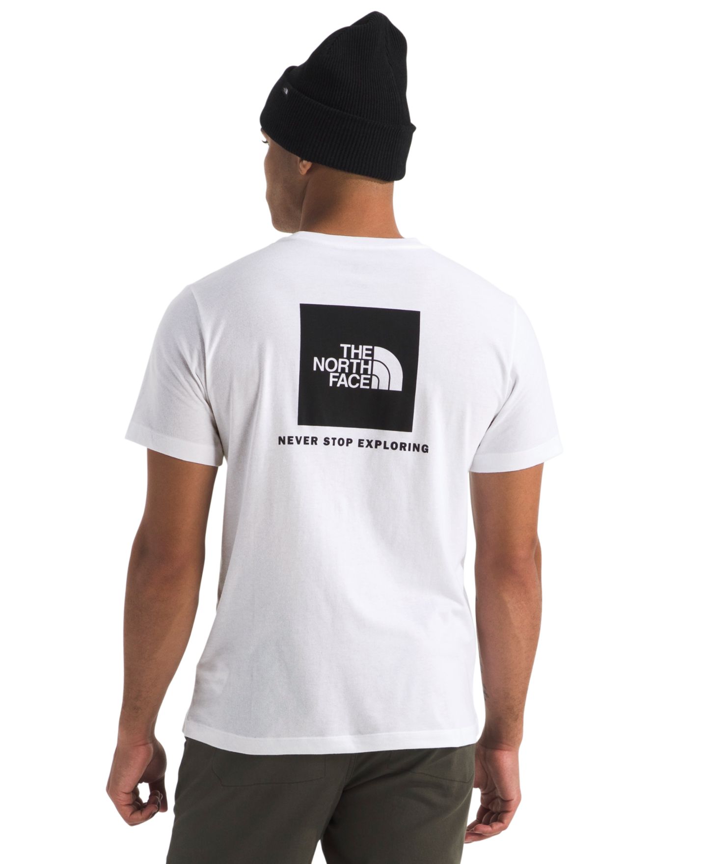 Мужская футболка The North Face Evolution Box Short Sleeve, цвет: Белый — фото 1