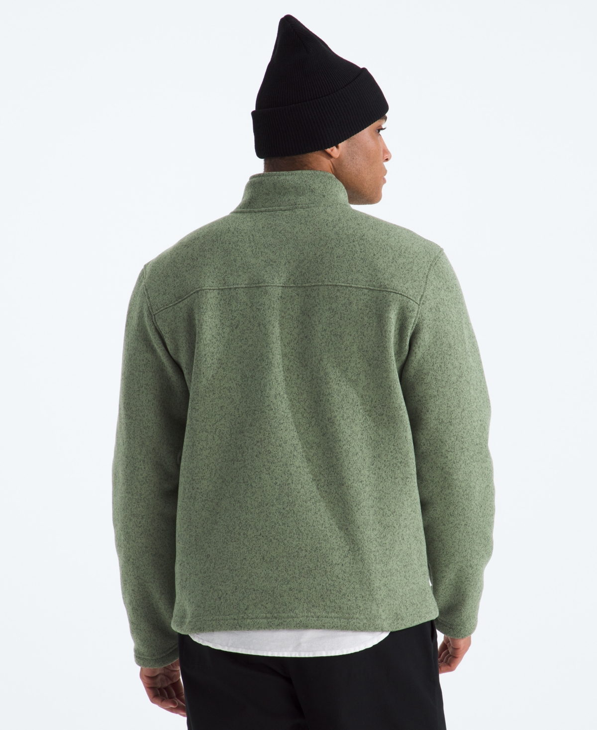 The North Face Men's Gordon Lyons Quarter Zip Jacket In Animal Print