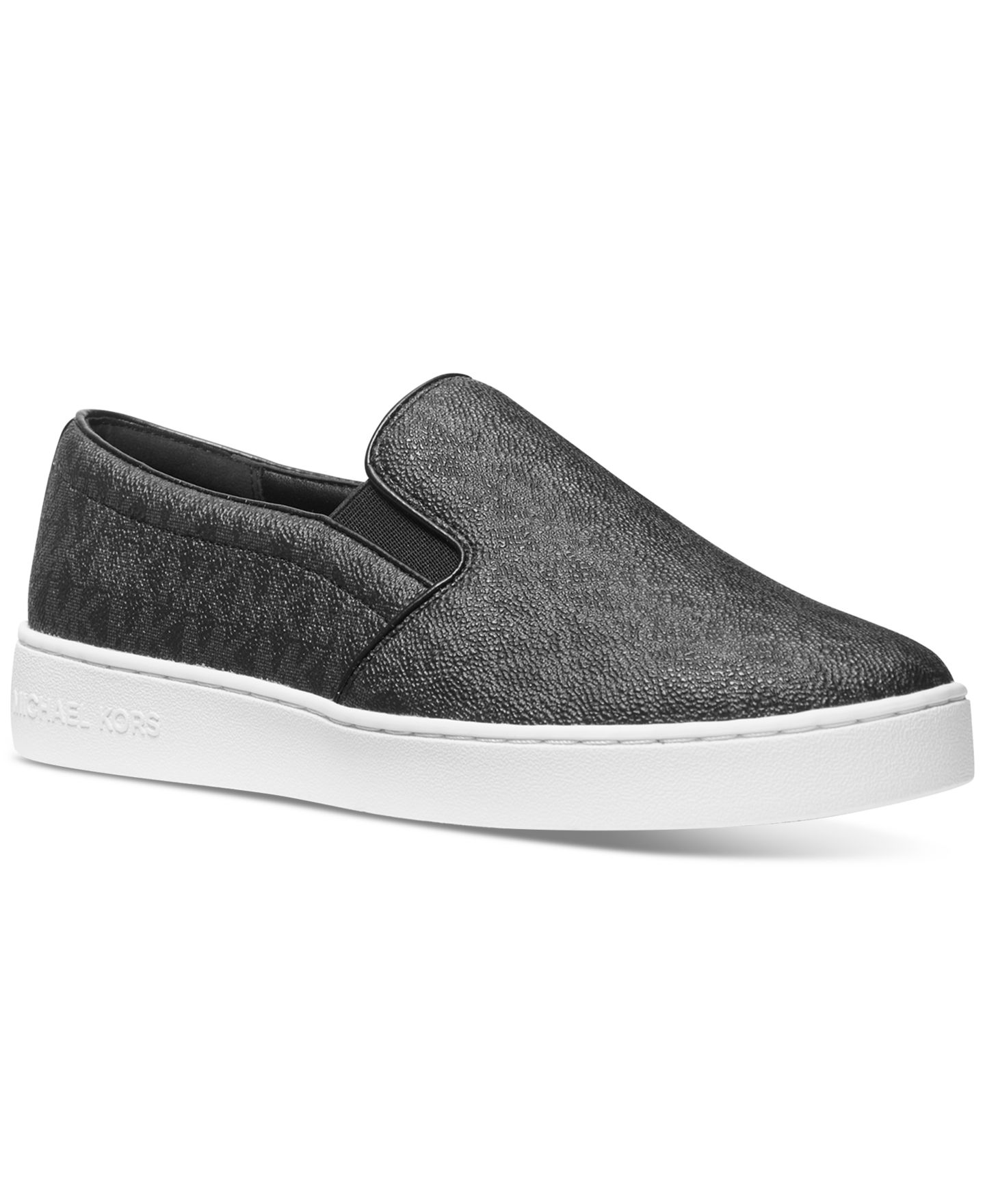 Женские кроссовки Michael Kors Keaton Slip-On, цвет: Чёрный — фото 1