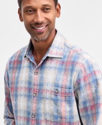 Men's Palo Alto Plaid Long-Sleeve Shirt