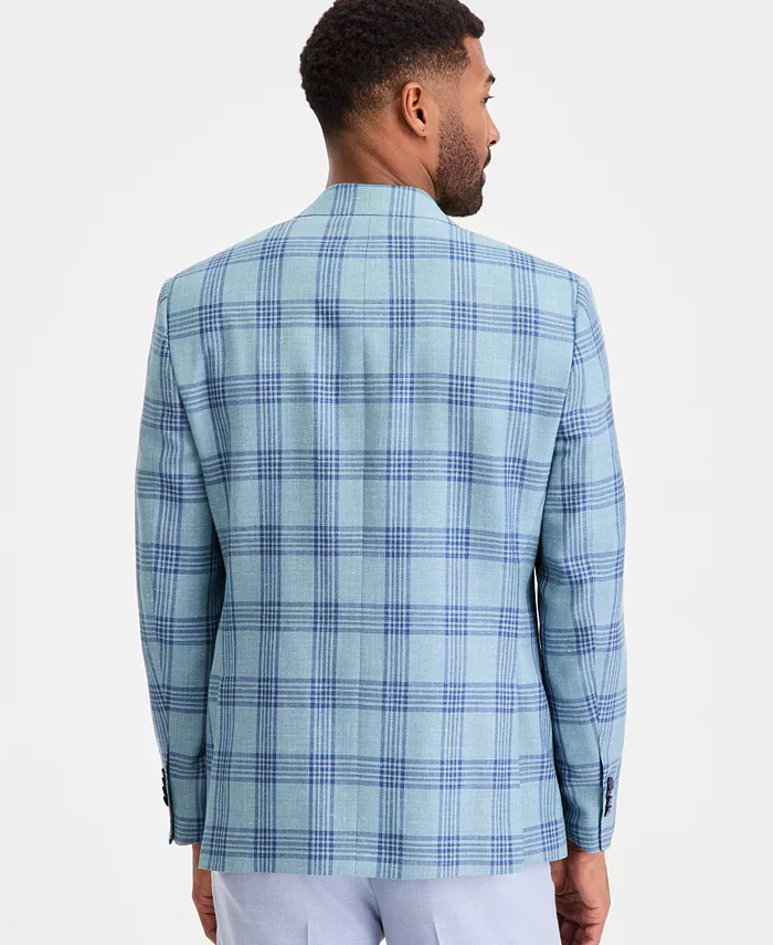 Men's Classic-Fit Silk & Wool Blend Sport Coat - thumbnail 9