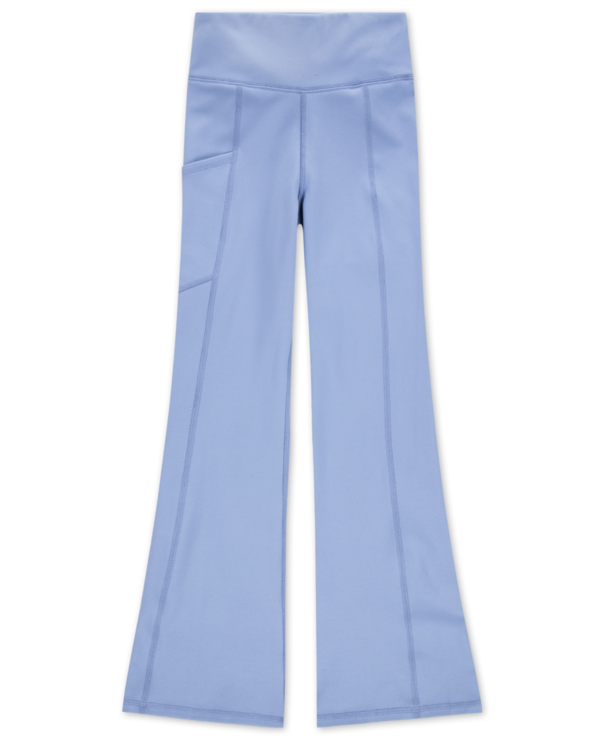 Abercrombie Girls Ypb Flared Leggings In Blue