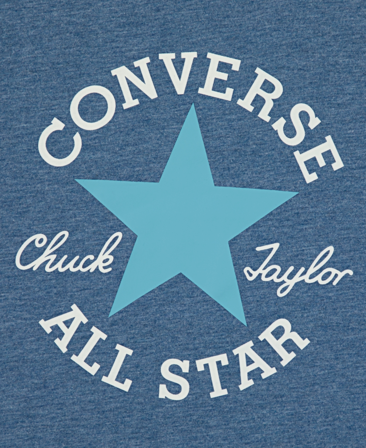 Converse Big Boys Dissected Chuck Patch Short Sleeve T-shirt In Blue