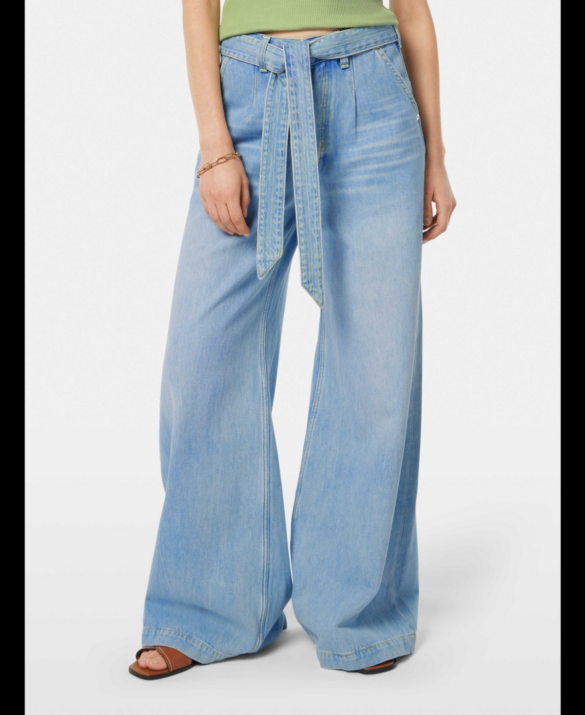 Scotch & Soda Women's and The Wave wide leg jeans
