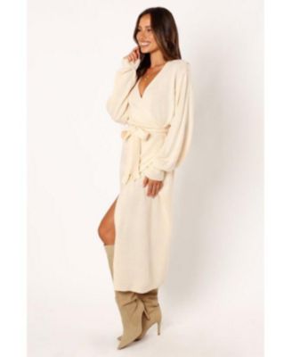 Women's Nova Wrap Knit Midi Dress