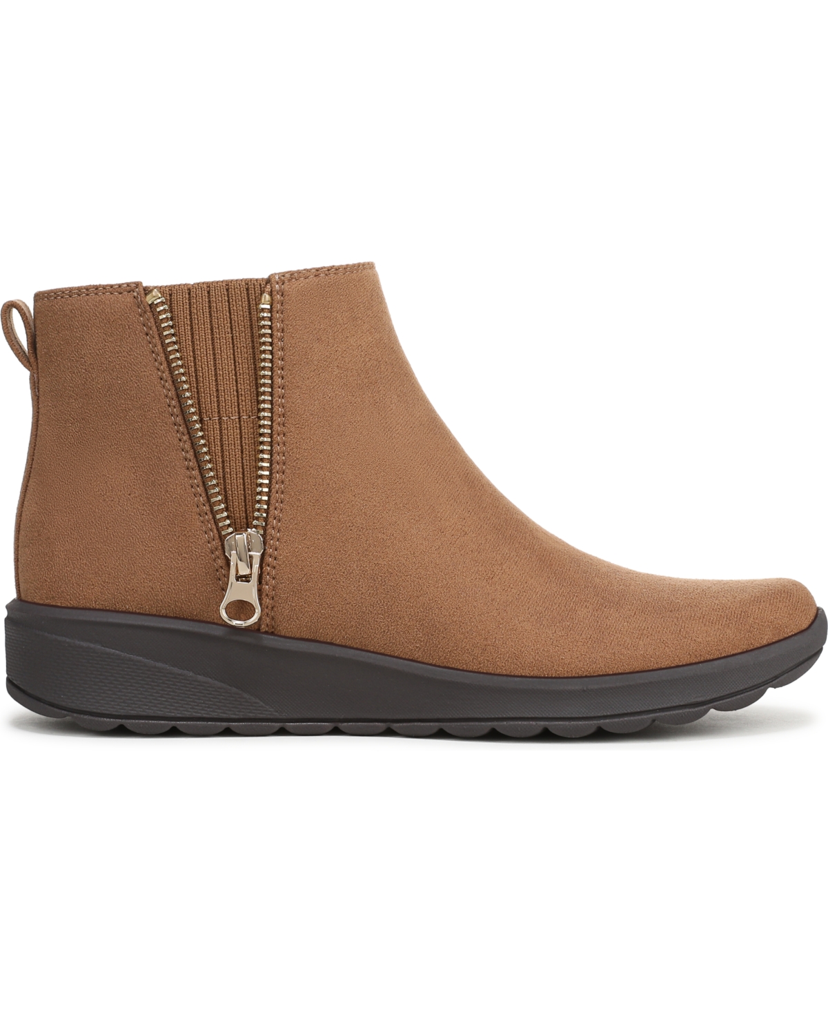Lifestride Gage Platform Bootie In Brown