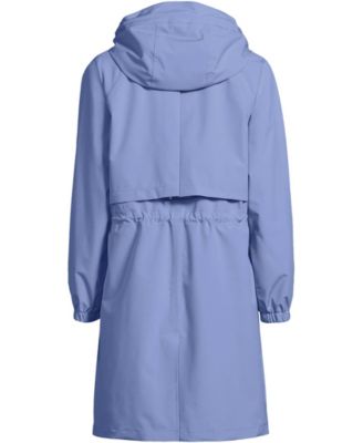 Plus Size Squall Packable Long Raincoat
