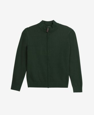 Boys Full Zip Cardigan Sweater