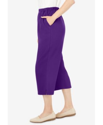 Plus Size 7-Day Knit Capri