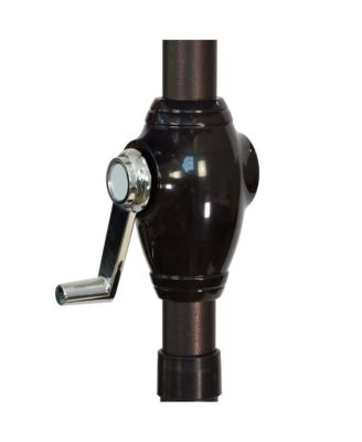 9-Foot Aluminum Market Patio Umbrella