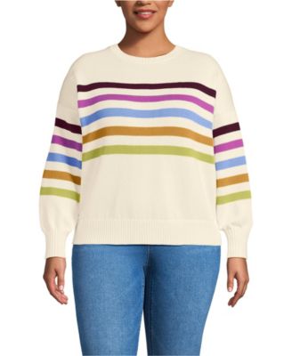 Plus Size Drifter Jersey Crewneck Sweater
