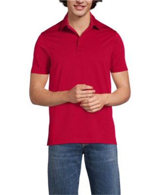 Men's School Uniform Rapid Dry Short Sleeve Modern Fit Polo