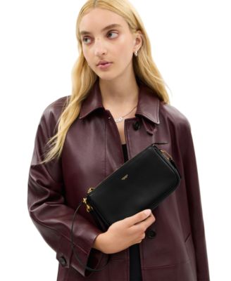 Plaza Small Leather Shoulder Bag