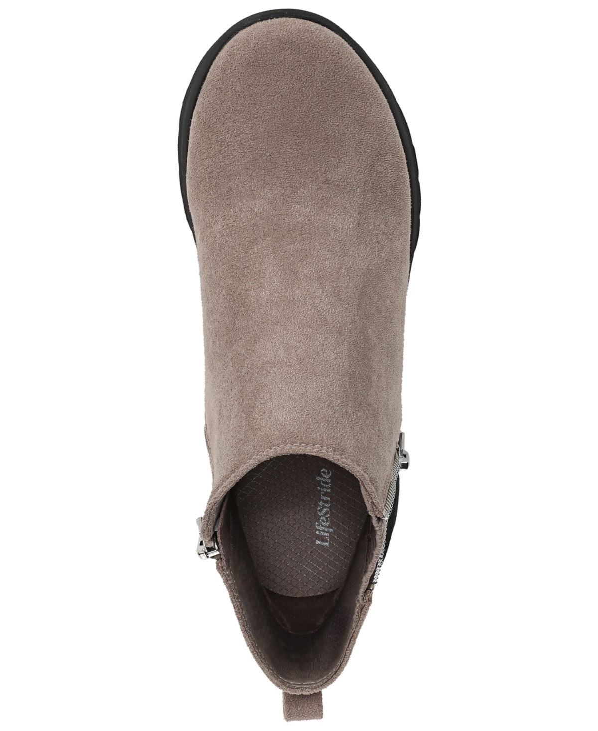 Lifestride Women's Gage Washable Zipper Short Ankle Boots In Neutral