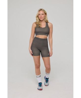 Women's High Support Elite Crossback Sports Bra - Khaki